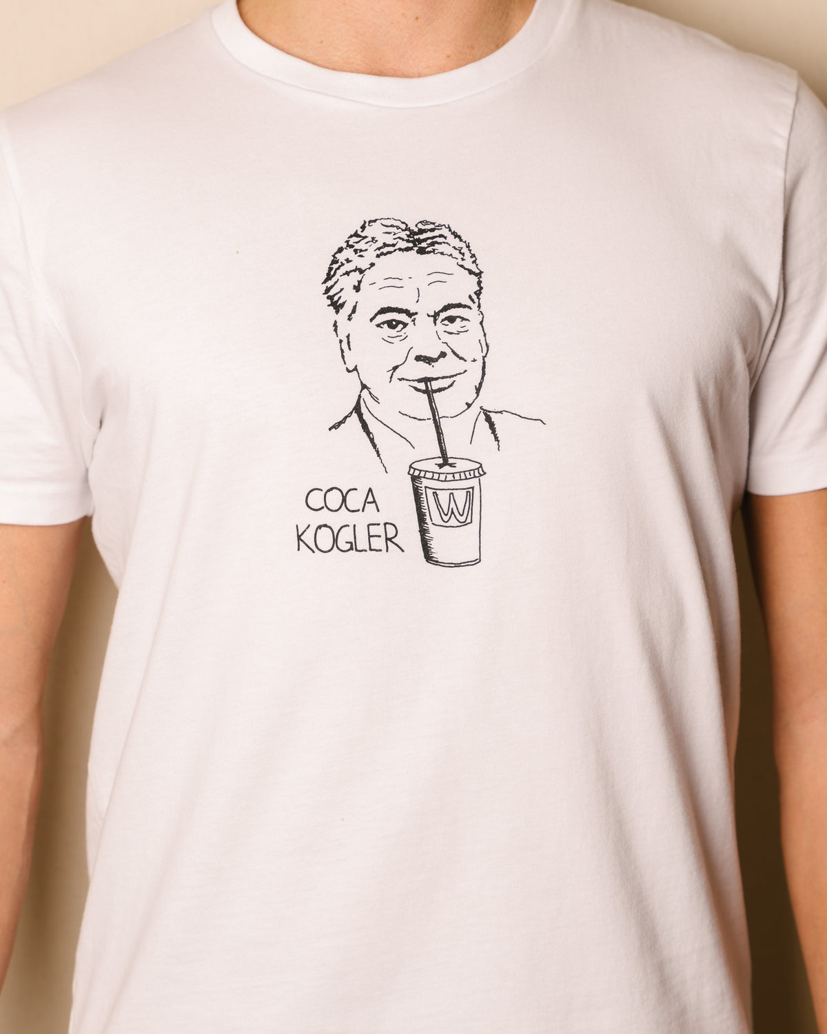 Werner Kogler T-Shirt "Coca Kogler"